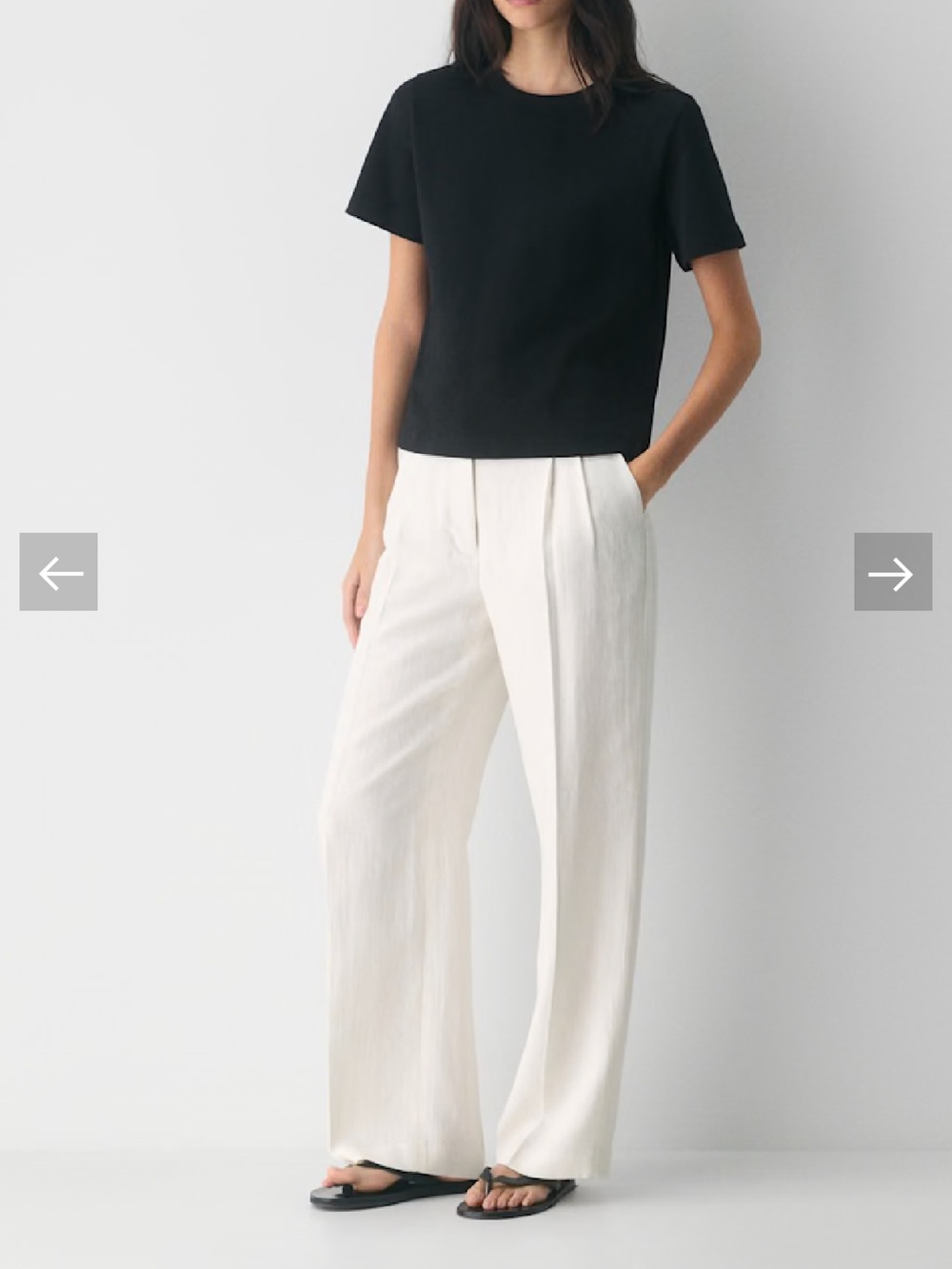 Aritzia The Effortless Pant Linen